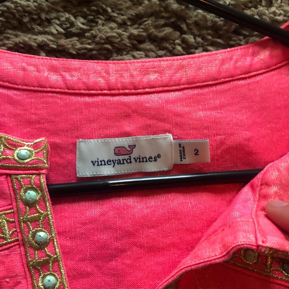 Pink Vineyard Vines Dress - Picture 4 of 5